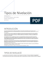 Tipos de Nivelación PDF