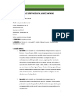 MD de Instalaciones Sanitarias - Recreaciones Chachi PDF
