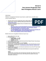 Panduan Teknis Pelaksanaan New Primagama Mencari Juara PDF