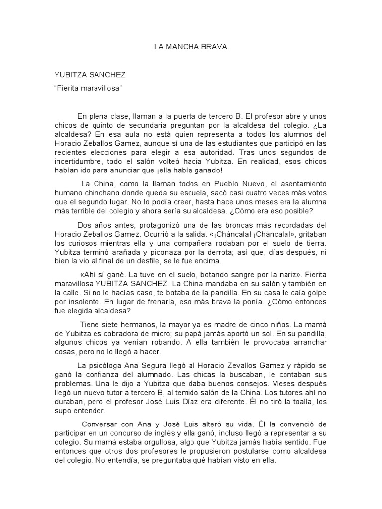 La Mancha Brava PDF