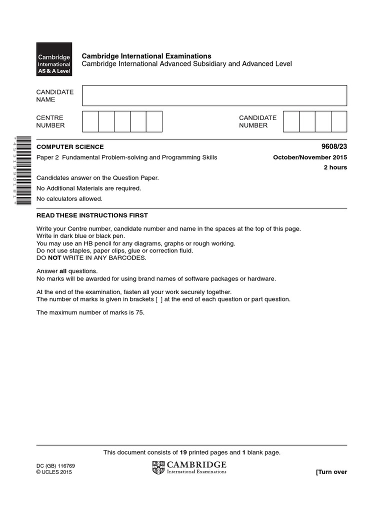 p2 Comp 1 | PDF