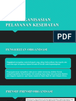 Pengorganisasian Pelayanan Kesehatan