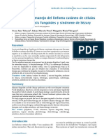 Diagnostico y Manejo Del Linfoma Cutaneo PDF