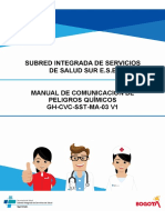 Gh-Cvc-Sst-Ma-03 V1 Comunicacion de Peligros Quimicos PDF