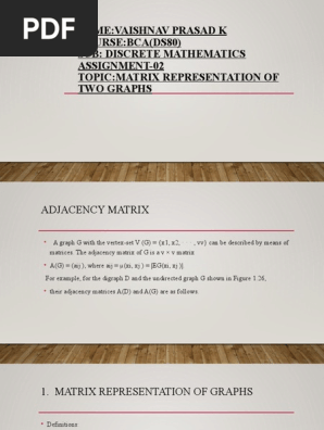 matrix Dm presentation