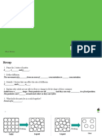 Changes of State (Part 1) - Worksheet