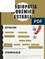 Cardiopatía Isquémica Estable PDF