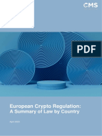 Blockchain & Crypto Regulatory Overview - EU - 2023 PDF