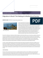 Article - Migration in Brazil - The Making of A Mult..