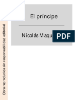 El Príncipe - Nicolás Maquiavelo PDF