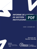Informe - Labores - SRI - Ene-Dic - 2021 PDF