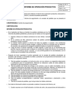 In-Gp-01 Informe de Operación Productiva