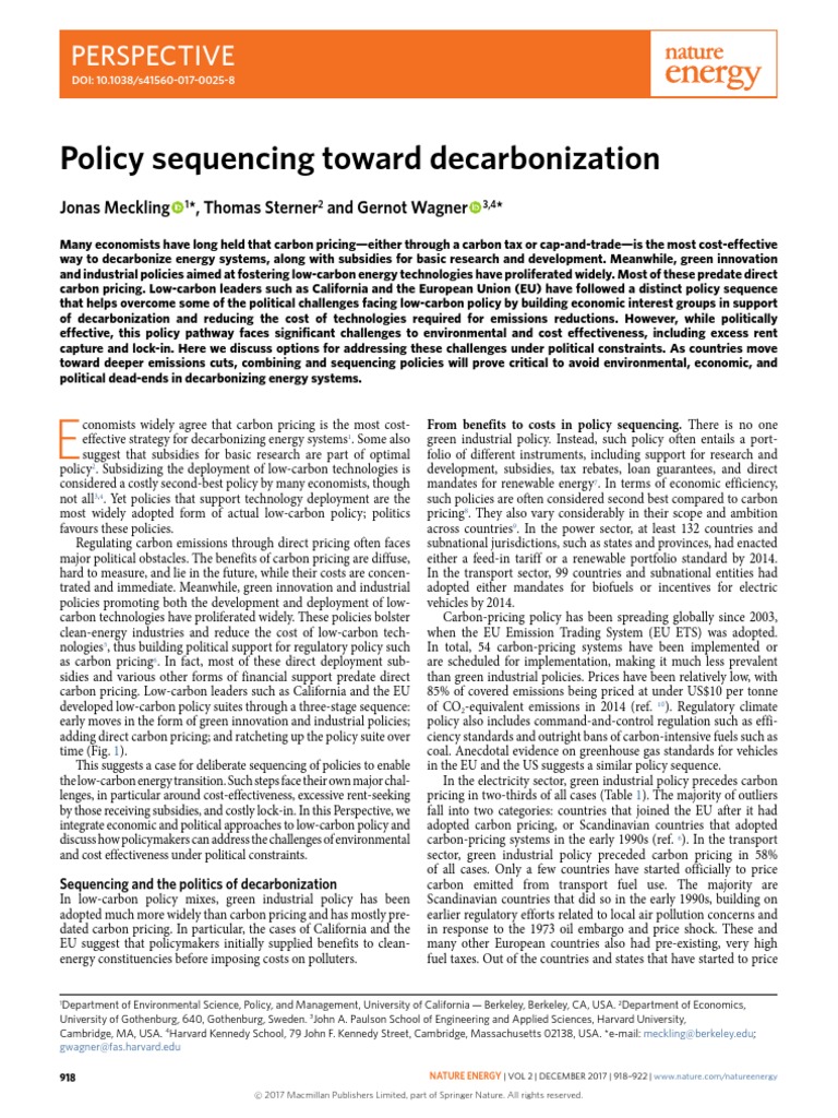 LEC4 Combining and Sequencing Policies Emissions Cost PDF