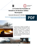Guia para El Control de Incendios en Botaderos PDF
