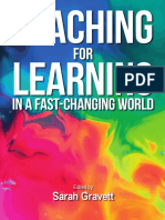 Teaching For Learning in A Fast Changing World e Version