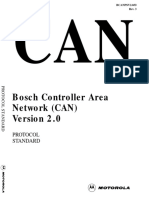 CAN Bus Bosch (Controller Area Network) Protocol Standard (Version 2 0) Motorola