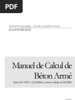 Manuel Calcul Beton Arme
