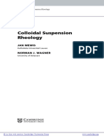 Colloidal Suspension Rheology PDF