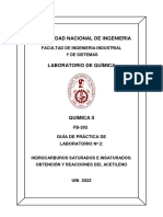 FB202 Lab N°2 (Hidrocarburos Saturados e Insaturados) PDF