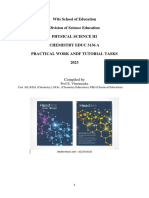 EDUC 3136 PSIII Chemistry PRACTICALS 2023 PDF