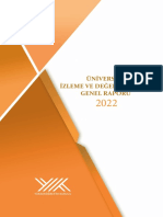 2022 Universite Izleme Ve Degerlendirme Genel Raporu PDF