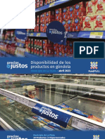 Precios Justos" Alcanzó Un 68,3% de Cumplimiento en La Plata Durante El Mes de Abril