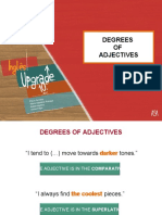 Degrees of Adjectives