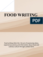 FOOD WRITING-WPS Office