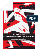 Diagramação - Anais Seminário Autoritarismo e Legalidade PDF