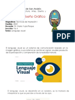 Lenguaje visual diseño gráfico UMSA