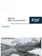 Agile Enterprise Architecture Report Open Group Denver 2019 PDF