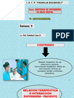 9-Relacion Terapeutica 1 PDF