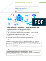Trabajo Practico N°1 - Introduccion A IoT PDF
