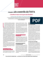 Mauvais Controle de l'HTA