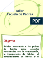 Taller para Padres 3, 4,5