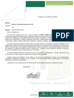 Carta presentación empresa construcción ANNEL GROUP SAC busca oportunidades