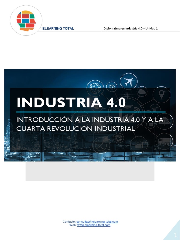 Unidad 1 - Introducción A La Industria 4.0 - ELT | PDF