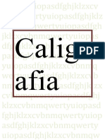 Letras Modelo - Caligrafia1