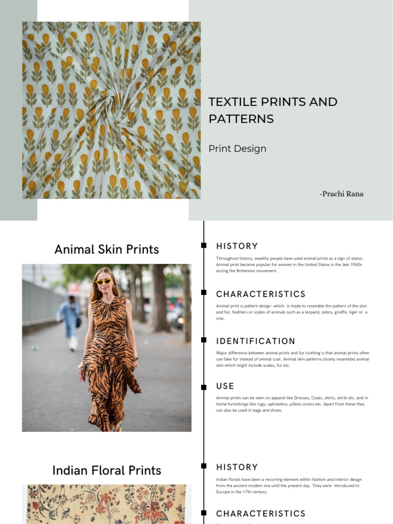 Overview of Animal Print Patterns | PDF | Home & Garden | Lifestyle