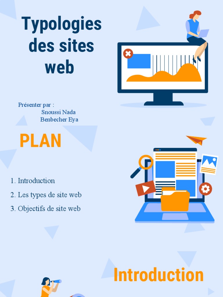 Types de sites web et leurs objectifs | PDF