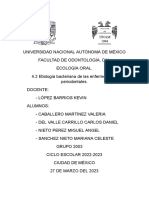 4.2 Etiología Bacteriana de Las Enfermedades Periodontales PDF