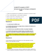 Cuetionario Final Del Temario de Clase de Psicologia y Sociología Del Trabajo