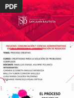 Proceso Creativo de Graham Wallas | PDF | Creatividad | Pensamiento