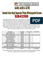 October 2014: Application Oe Number Oe Plate Codes Drill Pattern