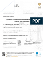 Certificado de Notas PDF