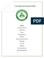 Cuestionario sobre la definición y clasificación de la Agroindustria