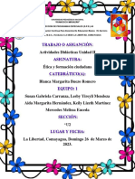 Actividades Didácticas II de Formación Ética y Ciudadana PDF