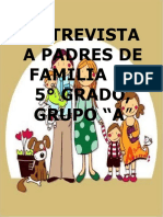 ENTREVISTA PARA PADRES DE FAMILIA