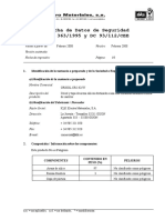 Crisol MSDS Español