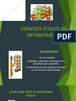 Diapositivas CONTEO FÍSICO DE INVENTARIOS 05-04-2015